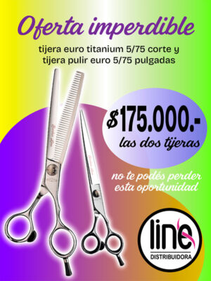 Oferta tijeras mes de julio